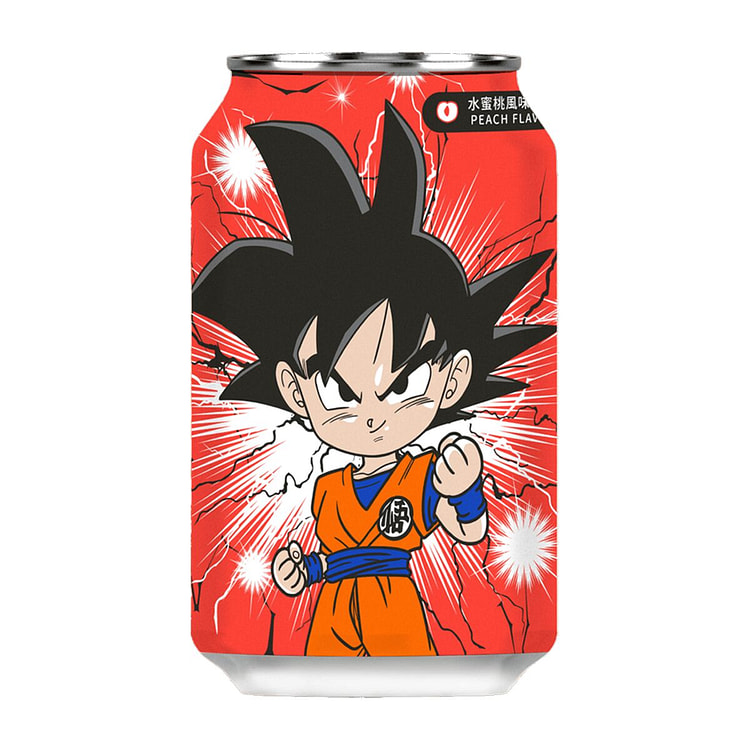 Ocean Bomb Dragonball Sparkling Water Peach Flavor