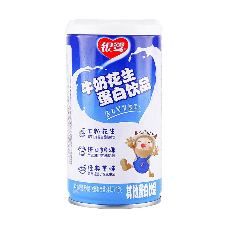 Yinlu Milk & Peanut Protein Drink 360 グラム
