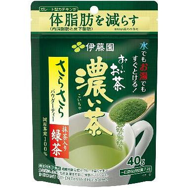 伊藤园 浓茶 抹茶 绿茶 40g