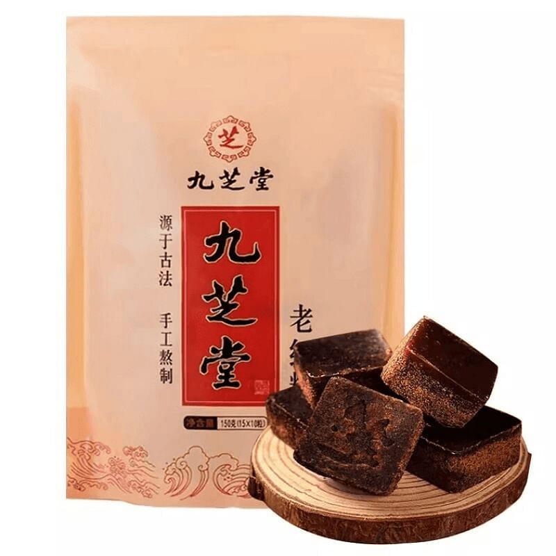 Jiu Zhi Tang Old Brown Sugar Cubes 150g*1 Bag 150 g