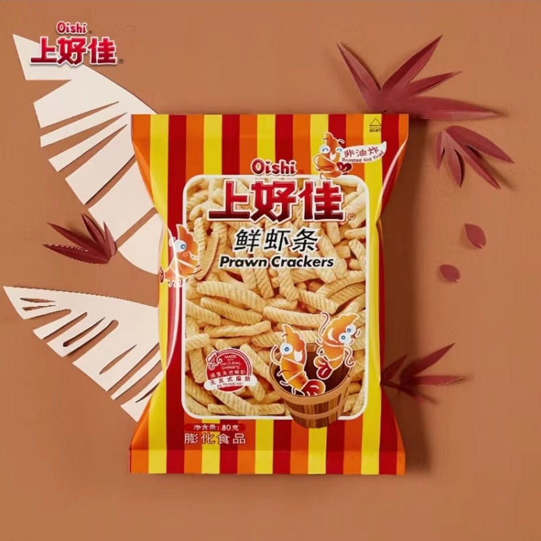 Oishi Fresh shrimp chips 80 g