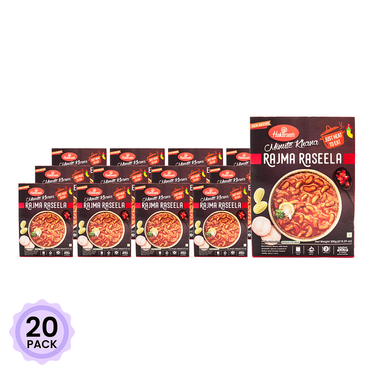 Haldiram's 印度风味红腰豆咖喱 微辣 300 克*20 包