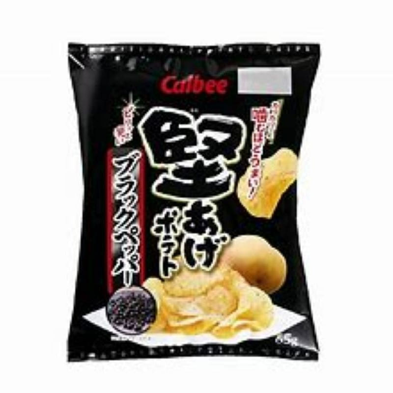 Calbee Hardened Potato Black Pepper 144g 144 g