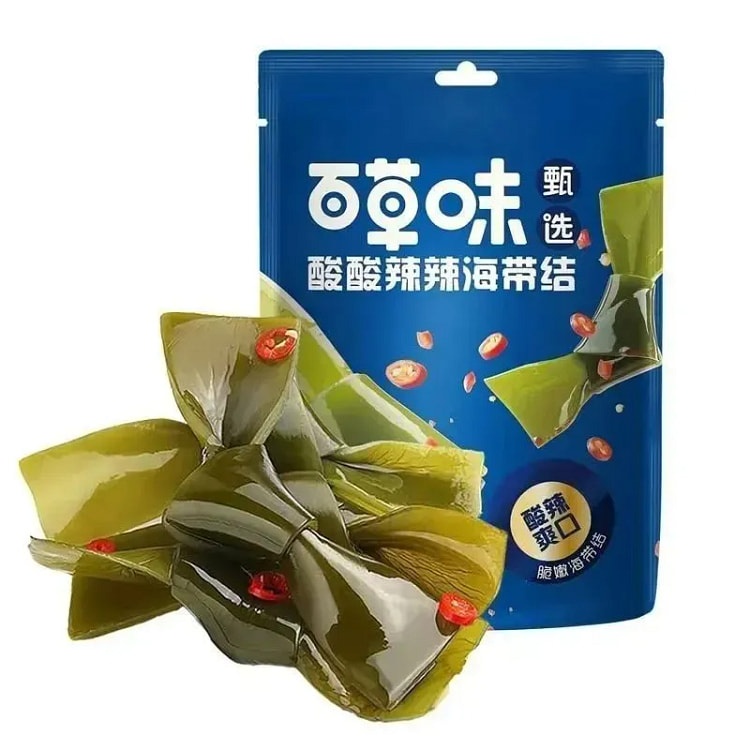 Spicy and Sour Kelp Knot Snack 80g 80 g