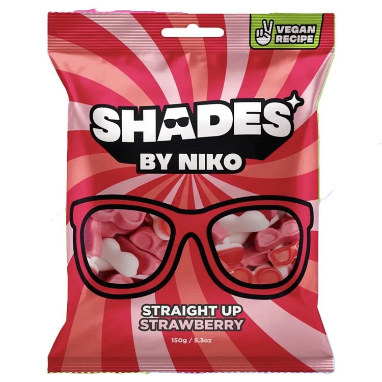 Shades by Niko Straight Up Strawberry (UK) 1 each
