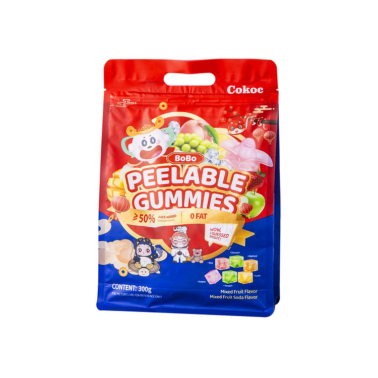 Cokoc 可剥皮趣味果味动物软糖大礼包