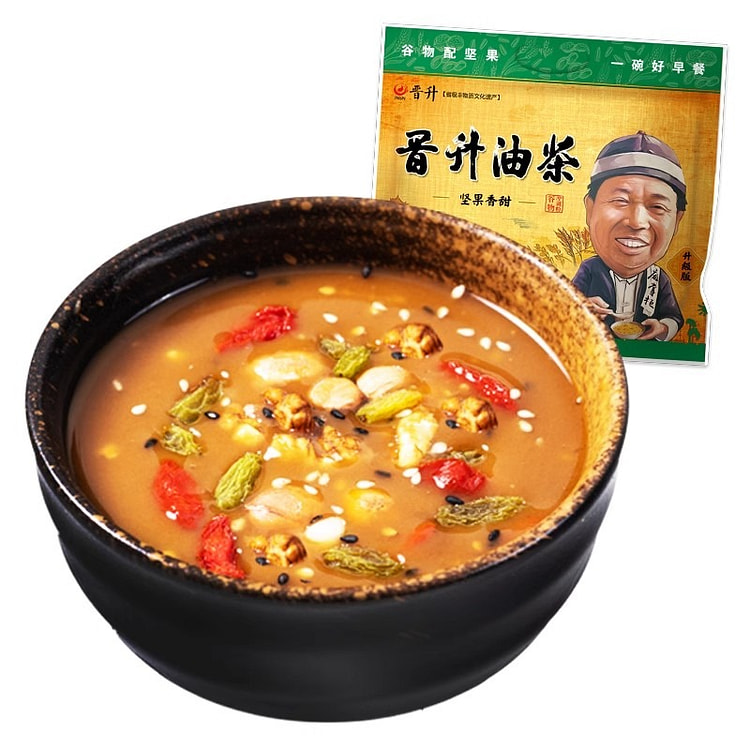 油茶山西老字号坚果香甜405g油茶面代餐粉营养冲饮