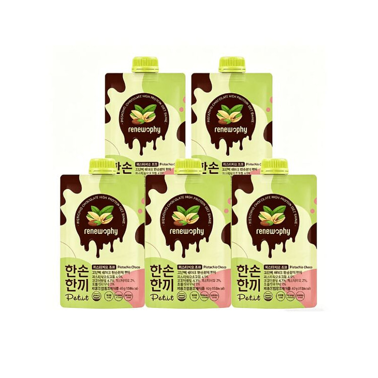Renewophy Shake -Pistachio Chocolate Flavor 5Bag 5 each