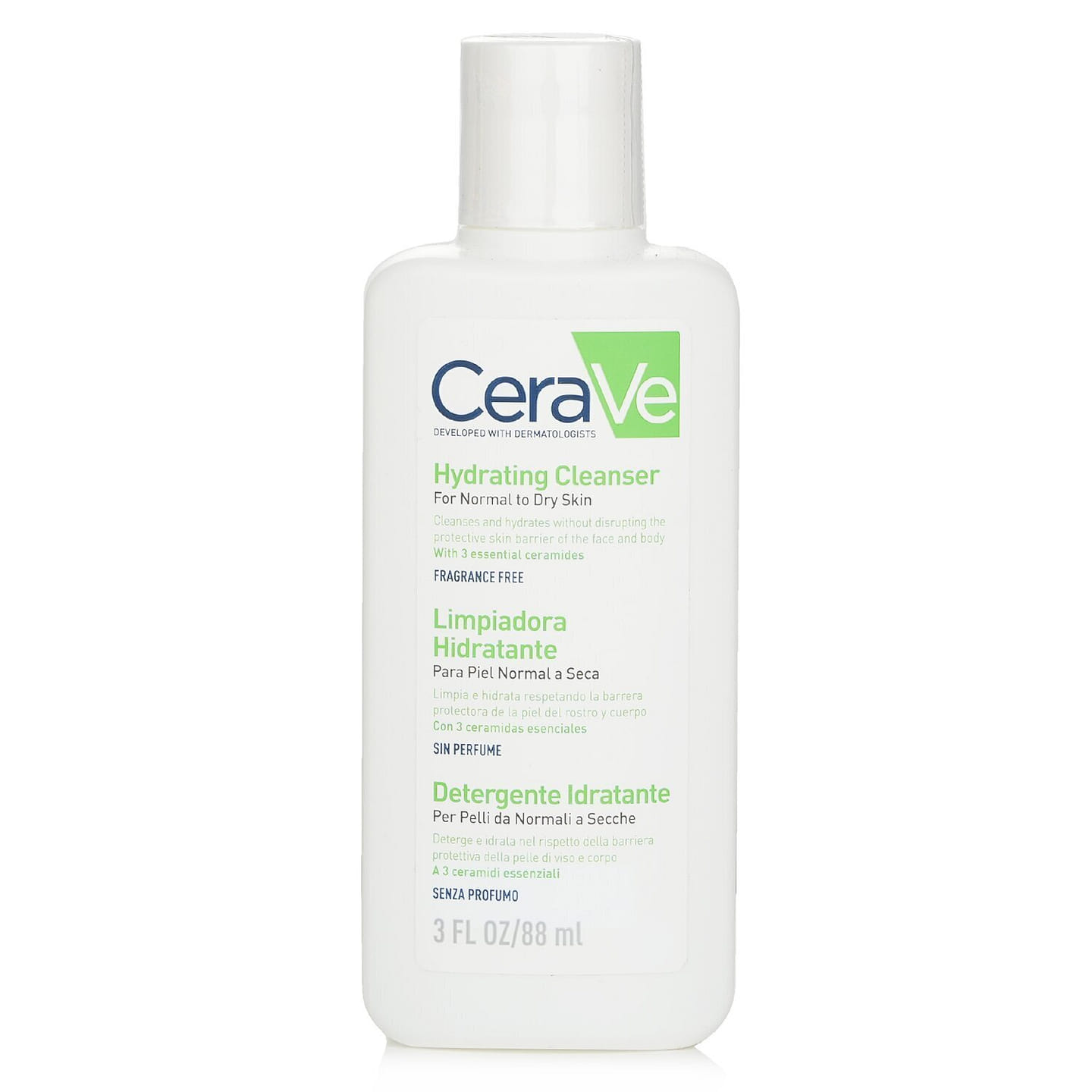 CeraVe CeraVe 溫和保濕潔膚露 88ml/3oz 88 毫升