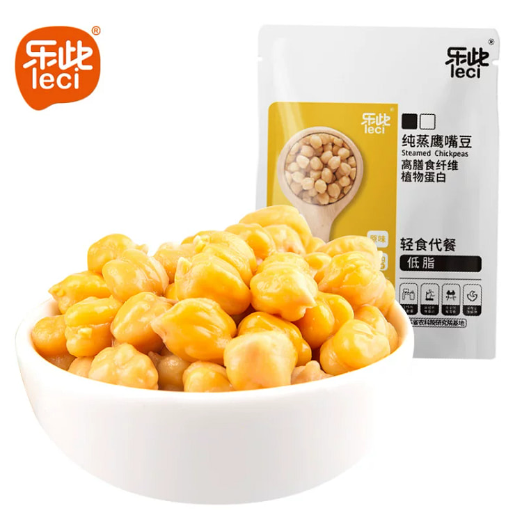 乐此纯蒸鹰嘴豆 清甜软糯即食无蔗糖80g*1袋 80 克