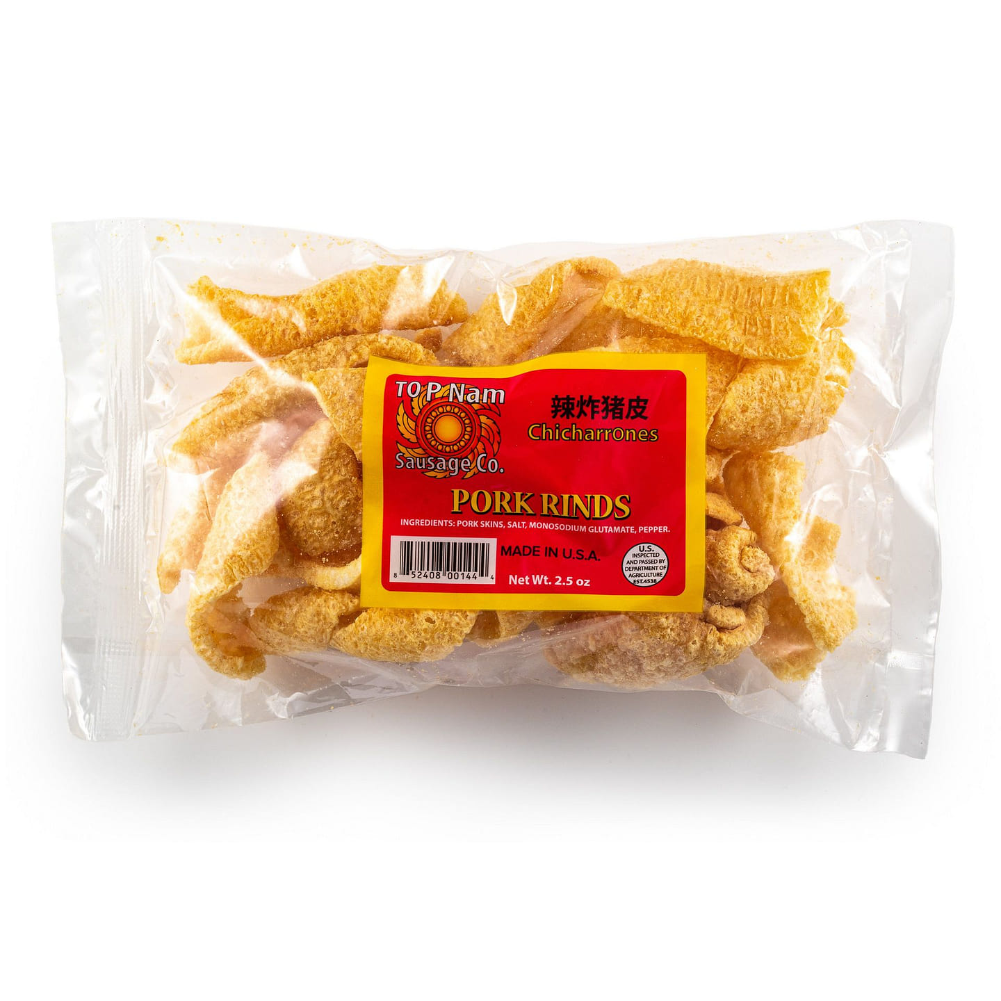 TOP Nam Pork Rinds Single Pack 1 each