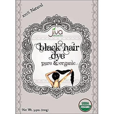 Jiva Organics Black Hair Dye, 3.5 oz box 3.5 oz