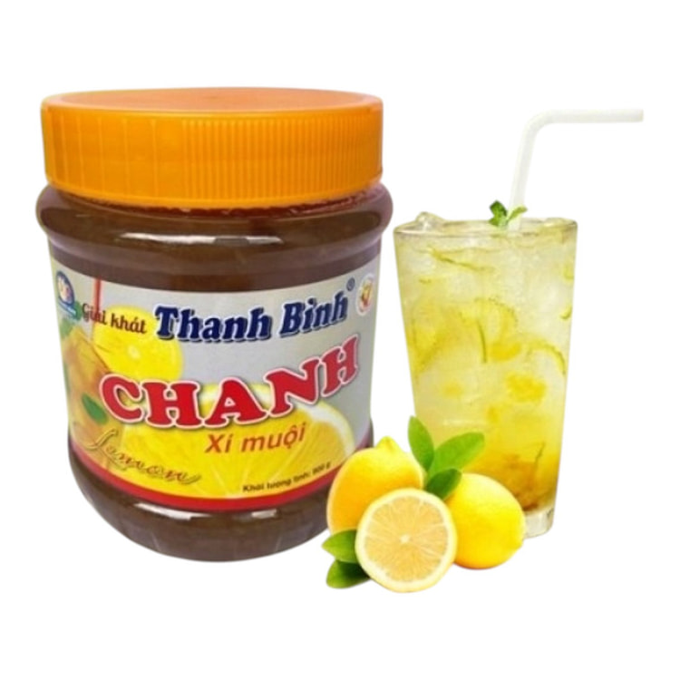 Thanh Binh 咸柠檬梅子糖浆 900g