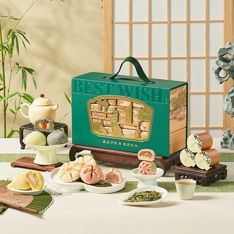 【悠享时】杭州特产中式糕点礼盒过春节送长辈 1盒 391 克