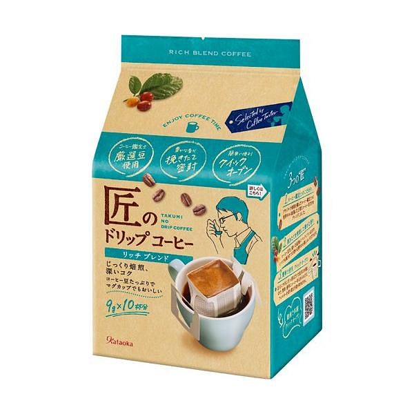 Kataoka挂耳滴滤式咖啡粉（浓香混合）10杯分