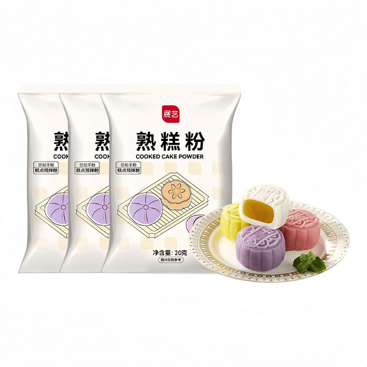 Zhanyi Cooked Cake Flour 20g*3 packs 60 g