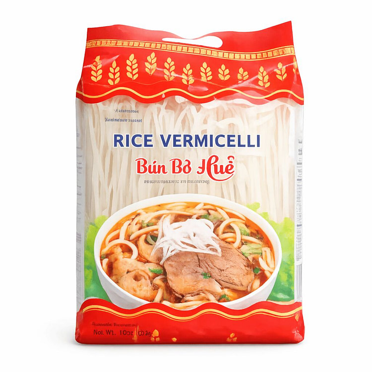 Vietnamese Lady Rice Vermicelli Bun Bo Hue 2lb 1 pack