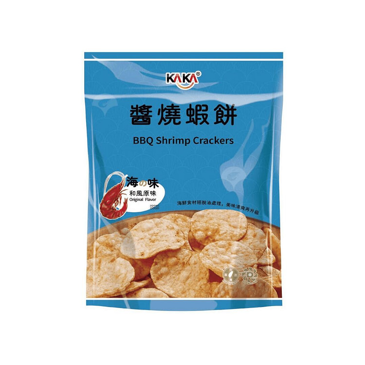 KAKA 醬燒蝦餅-和風原味 40 克