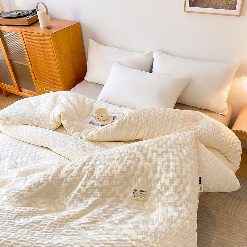Cotton Duvet Queen 200x230cm 3kg White for Spring Autumn 1 each