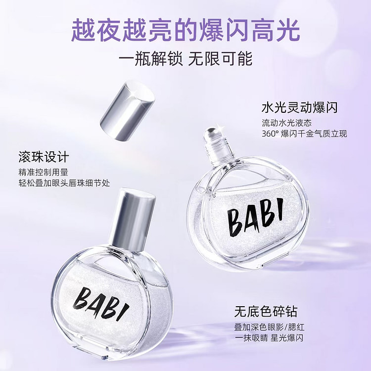 BABI Flashing Rollerball Highlighter 1 bottle