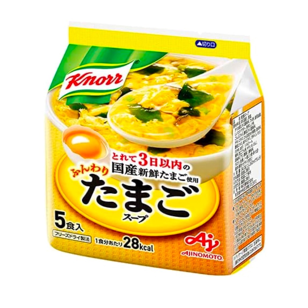 Freeze Dried Egg Soup Broth Dashi Prepared 32.5g 1 each
