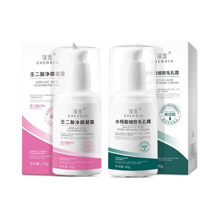 15% azelaic Acid Cleansing Gel 100g+ Salicylic Acid Pore Refining Cream 100g 200 g
