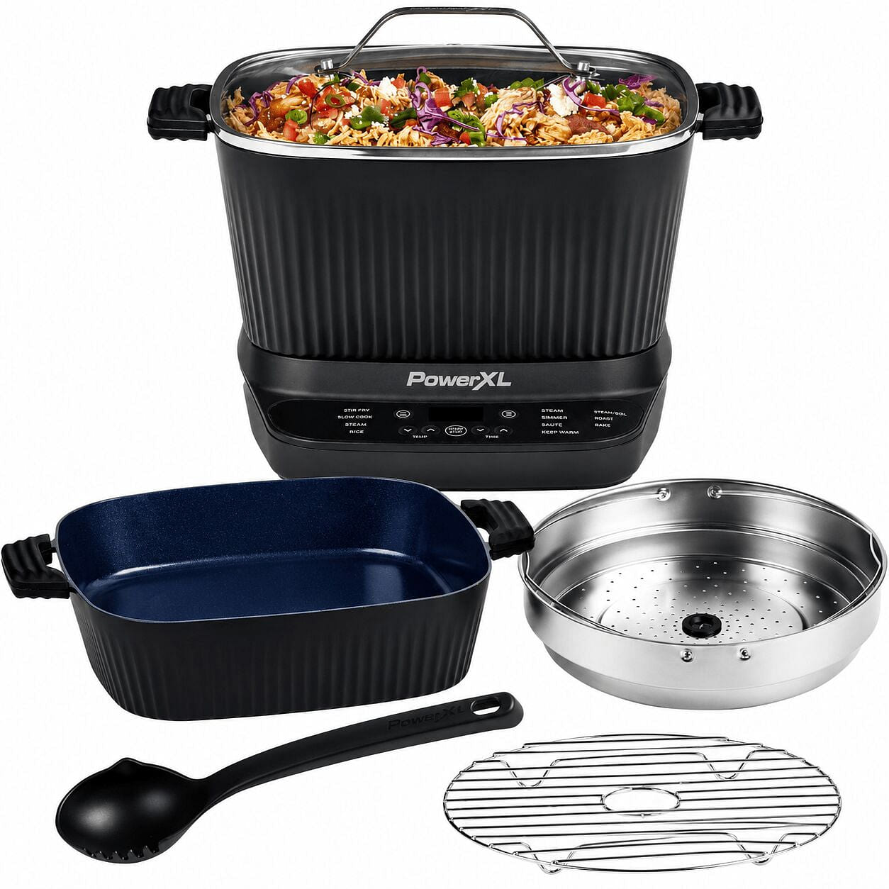 STIRMAX Deluxe 7.5Qt Digital Multi-Cooker w/ Auto 1 each