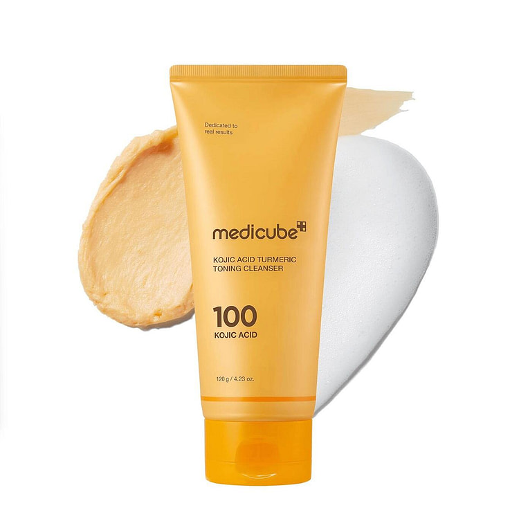 Medicube Kojic Acid Turmeric Toning Cleanser 120g 1 each