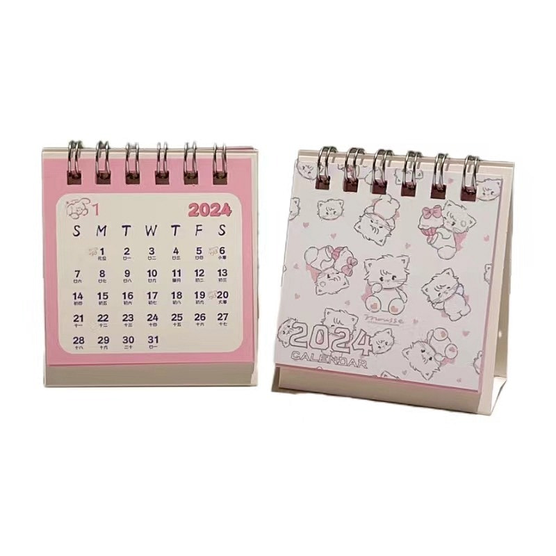 Get 2024 Desk Calendar Mikko Calendar Cute Ornament-Love 1 each Delivered |  Weee! Asian Market