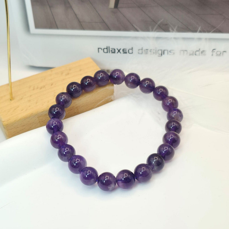 月纱紫水晶宁静手链 1 份