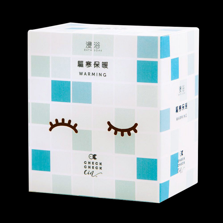 CHECKCHECKCIN 浸浴包・驅寒保暖 20克 x 5包 GMP認證|純天然