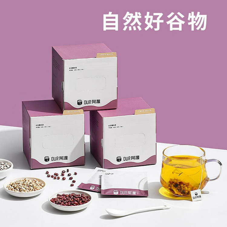 阿渥红豆薏米茶 180g*1盒 180 克