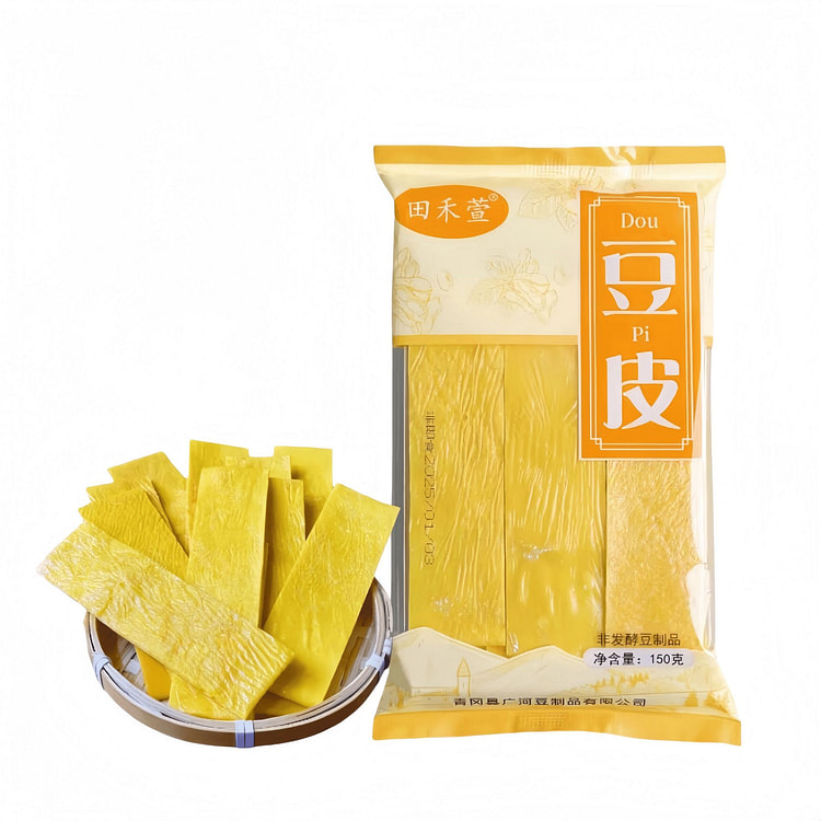 干豆皮条油豆皮手工原浆豆腐皮干货腐竹150g*1袋 150 克