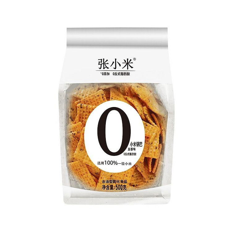 Zhang Xiaomi Five Flavor Rice Cracker 500g 500 g