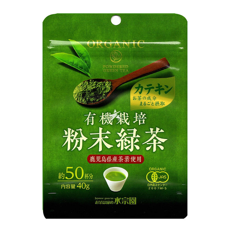 水宗園 有机绿茶粉 40g