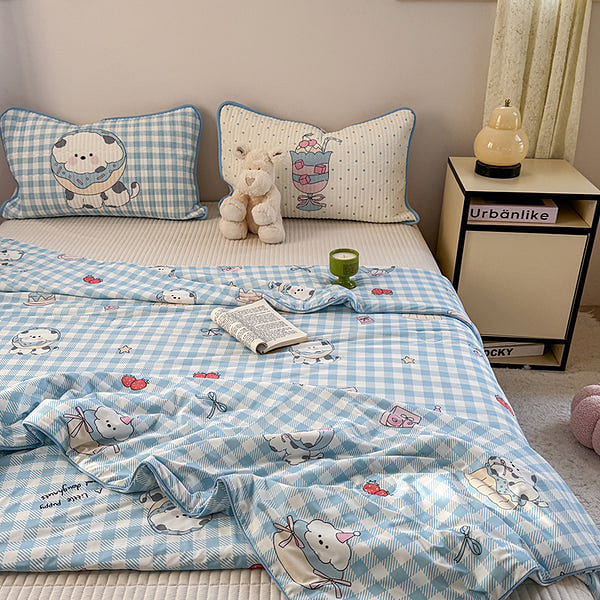 Whimsy Friends Cooling Quilt Fairy Sheep-Queen 2000 g