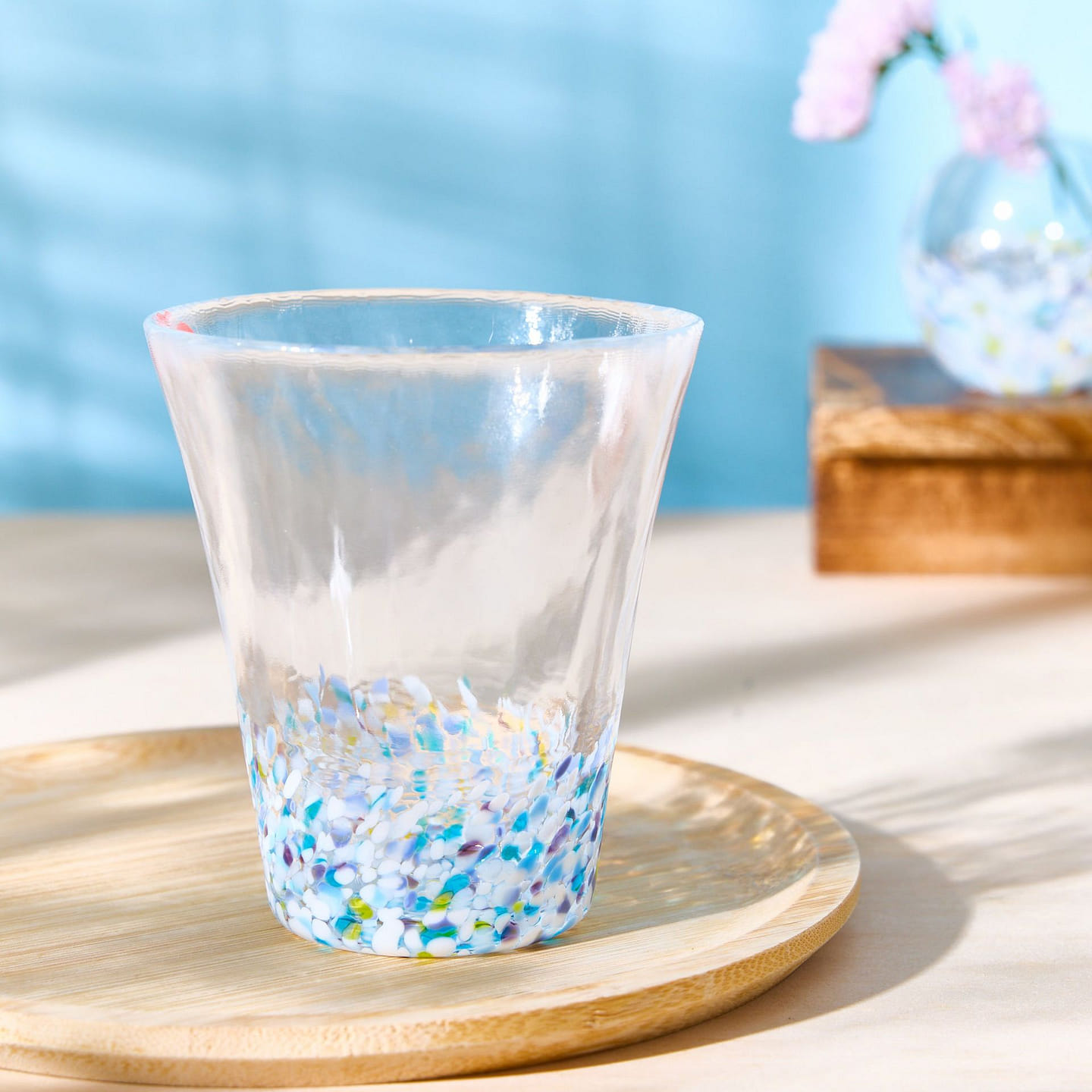 Hydrangea Glass Cup 343 g