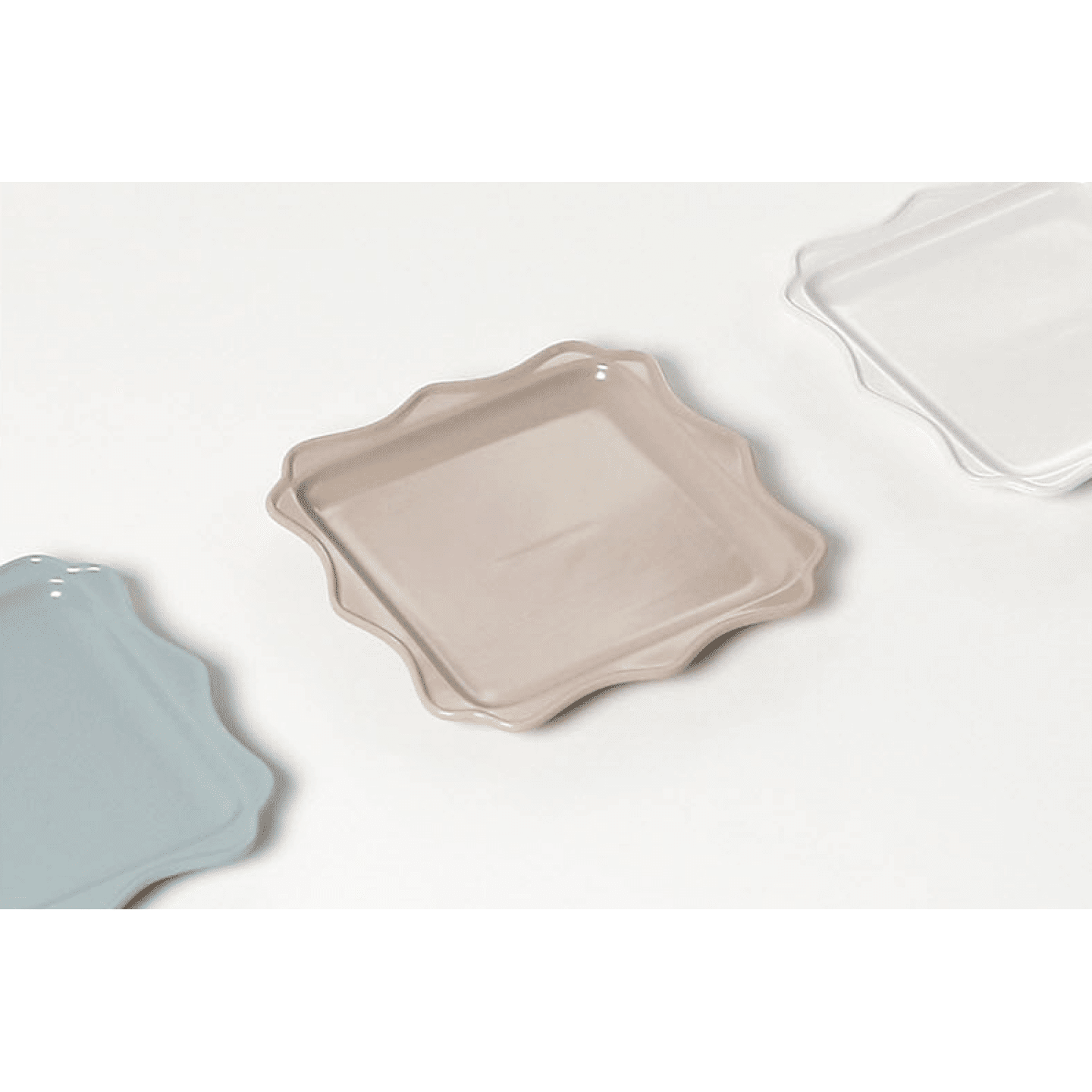Erato Bella Brunch/Dessert Plate - Square / Mint 1 each