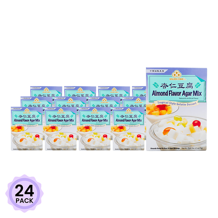 金钱 杏仁豆腐粉 6.2 盎司*24 包