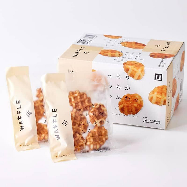 Fleur 原味华夫饼 8袋 1 盒