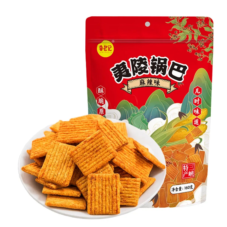 Lu Laoji Yiling Rice Crust (Spicy Flavor) 1pc 160 g