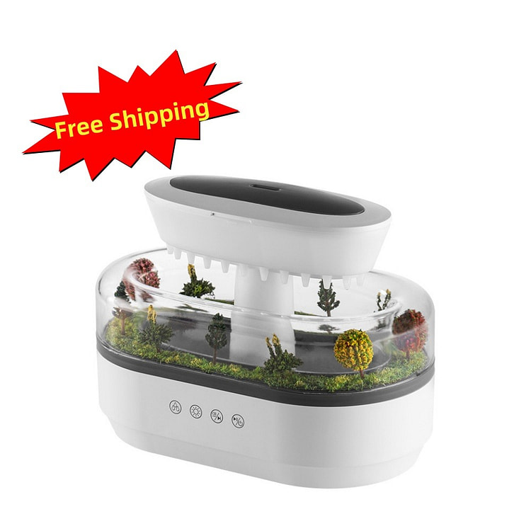 Forest Raindrop Aroma Diffuser with White Noise 1 bottle