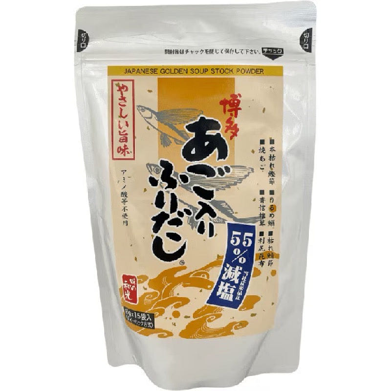 Wako Flying Fish Dashi 55% Sodium Cut 8g x 15 Bags 1 each