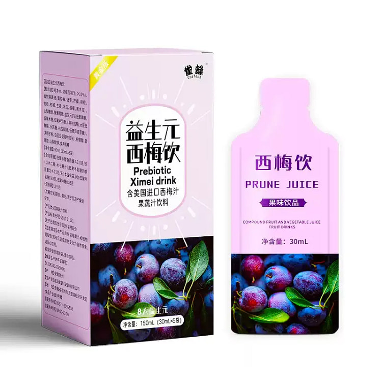 雀蜂 浓缩果汁 益生元西梅汁150ml*1盒 150 毫升