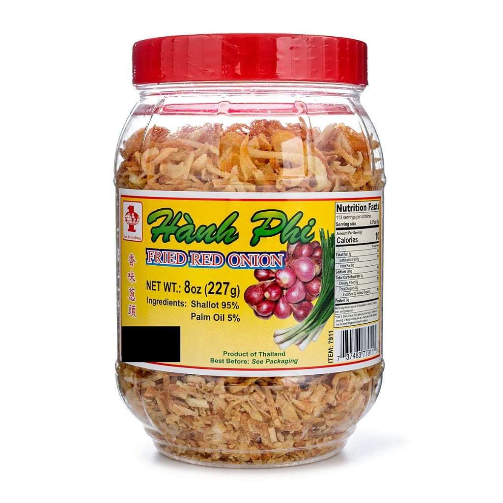 First World Fried Red Onion 8 oz