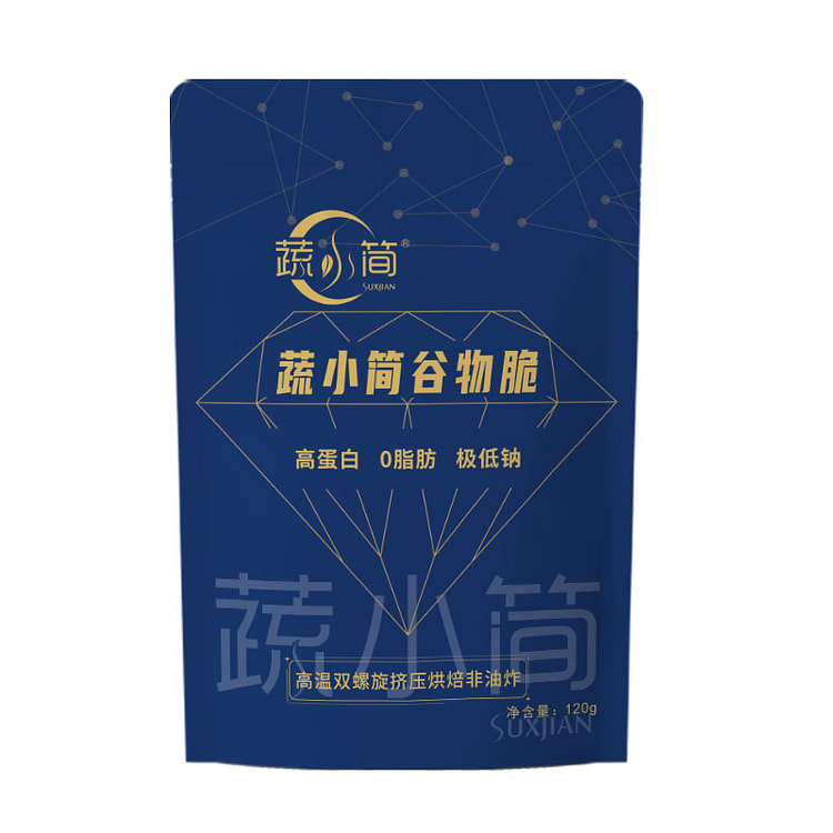 蔬小简 谷物脆脆即食冲饮早餐代零食 120g*1袋