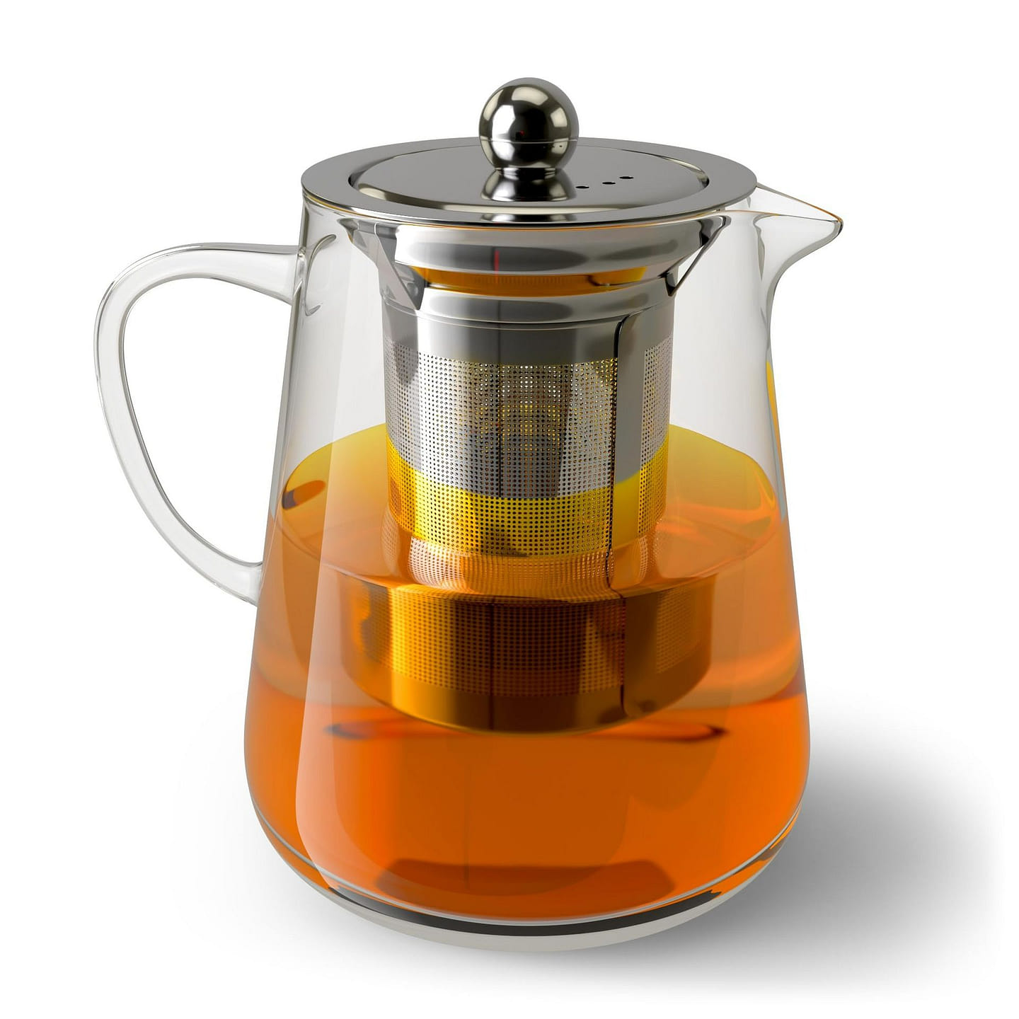 Glass Teapot with Stainless Steel Infuser 950ml 1 each