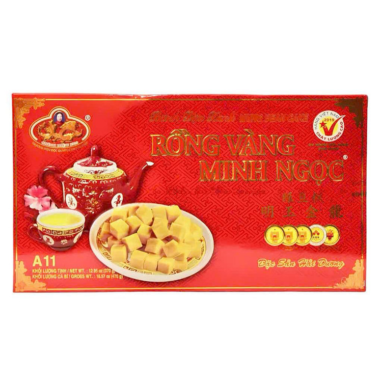 Bánh Đậu Xanh Rồng Vàng Minh Ngọc 13.05oz