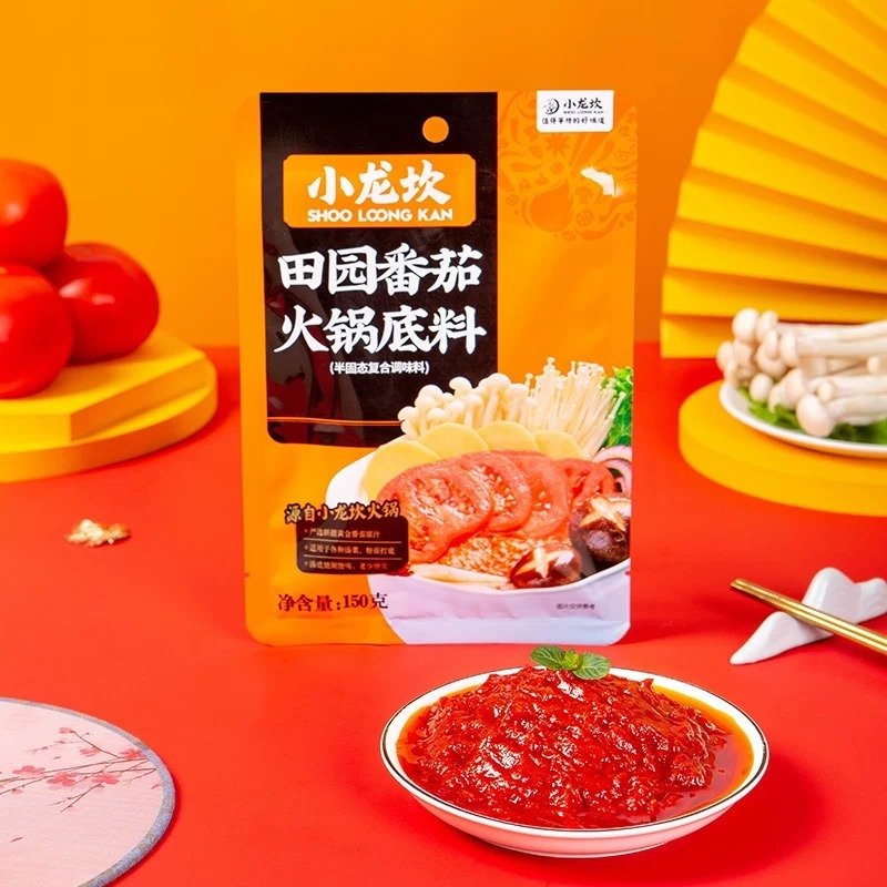 Get Xiaolongkan Countryside Tomato Hotpot Base 150g Packet