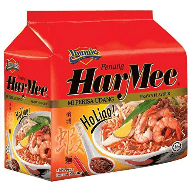[Ibumie] Penang HarMee Prawn Noodle – Pack of 5 1 each